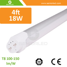 Resistentes ao calor T8 LED fluorescentes substituições Tubo de luz